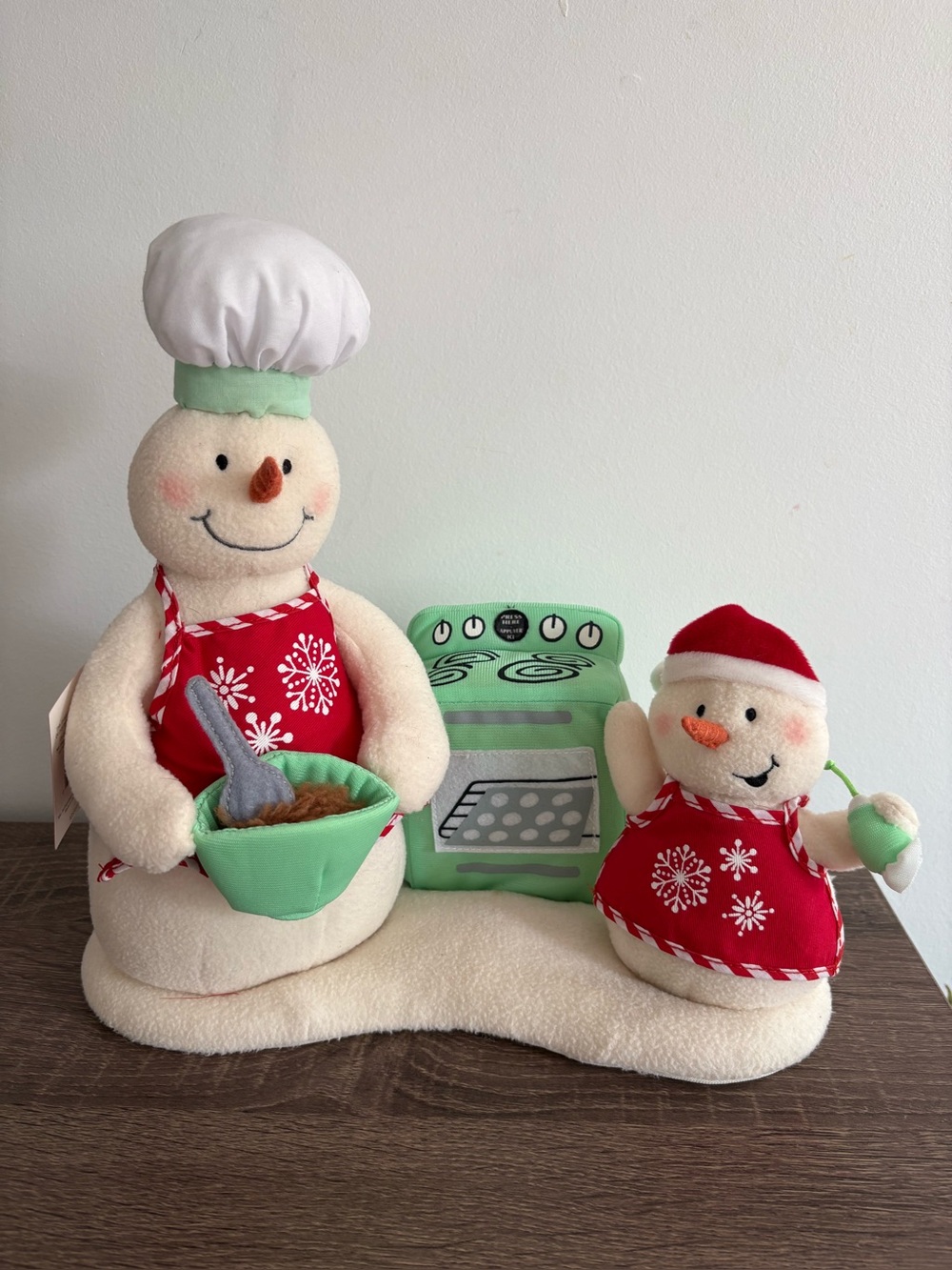 BRAND NEW/W TAG 2008 Hallmark Jingle Pals Snow Chefs WORKING & TESTED 🇨🇦 EXCL